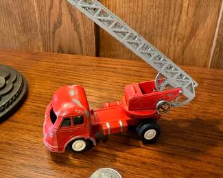 Vintage Gama diecast fire truck 