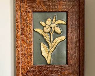 4” x 6” tile framed