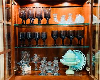 Fostoria ‘Baroque’, Fenton and more