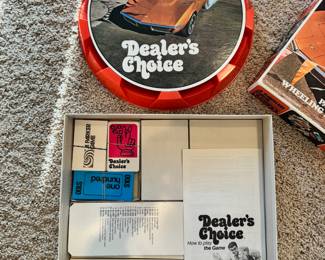 Vintage games, including a Never Used ‘Dealer’s Choice’, ‘Wheel of Fortune’ and ‘Mad Magazine’ board game