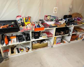 Nice selection of hand and power tools