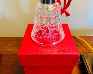 Waterford ‘The Millenium Collection’ crystal ornament with box