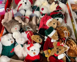 Boyds Bears plush ornaments
