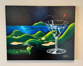 Michael Godard giclee canvas print, Signed and Numbered 51/300