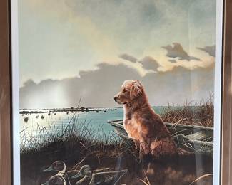 Hand signed prints by Les Kouba, Burton Moore, T. Sander and more