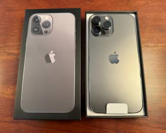 Apple iPhone 13 Pro Max 512GB in Graphite, unlocked and factory reset