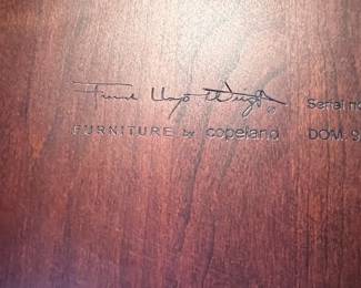 Frank Lloyd Wright by Copeland Furniture Co. ‘Coonley’ coffee table 