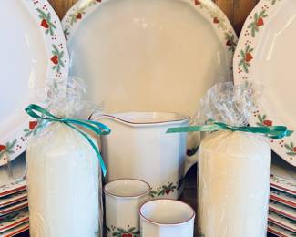 Just in time for the Holiday’s!  Nice selection of Porsgrund Hearts and Pines, including some rare and hard to find pieces