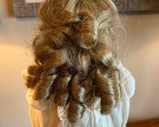 Antique German porcelain doll, attributed to Simon Halbig