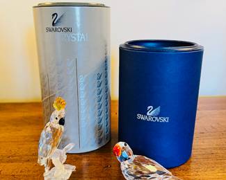 Great selection of Swarovski Crystal figurines with their original boxes