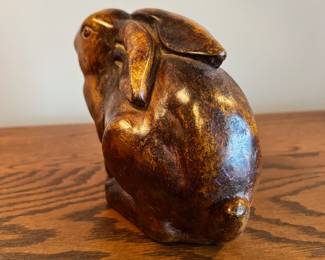 ‘Resting Bunny’ original reproduction by Attila Tivadar