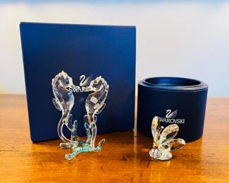 Great selection of Swarovski Crystal figurines with their original boxes