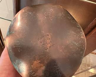 Lisa Smith for Nambe copper vase