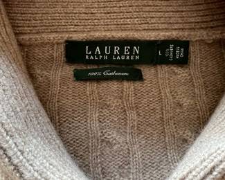 Women’s Lauren RL 100% Cashmere sweaters