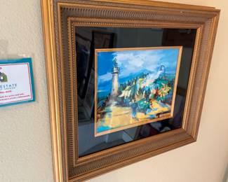 Christine Oberthur Limited Edition Lithograph, 9” x 11”