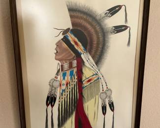 “War Cry” by Kenny LeCompte 13” x 17”