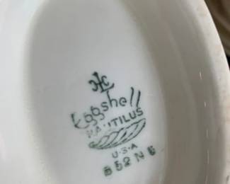 Homer Laughlin backstamp