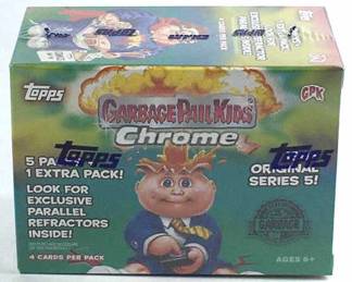 Topps Chrome Garbage Pail Kids S5 Blaster Box