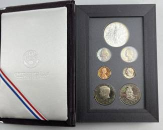 1989 Prestige Set w/ Comm. Silver Dollar