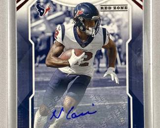 2021 Nico Collins Rookie Autograph Texans