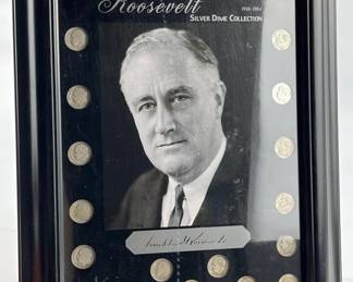 (19) 1946-1964 Silver Roosevelt Dime Collection
