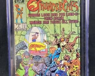 1986 Thundercats #5 Marvel Graded CGC 3