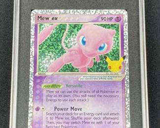 2021 Pokemon Celebrations Mew EX Textured SGC 9