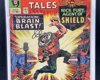 Strange Tales 141 Stan Lee Nick Fury Shield Silver
