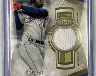 2021 Topps Tier One Yordan Alvarez Relic #/344