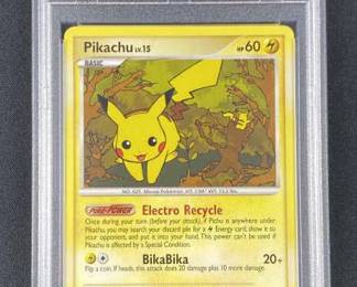 2007 Pikachu Mysterious Treasures Diamond/Pearl