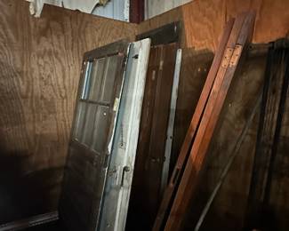Assorted Wood Doors - Ready for Projects