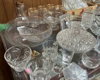 Assorted Glassware