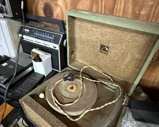 Old Record Players & Radios