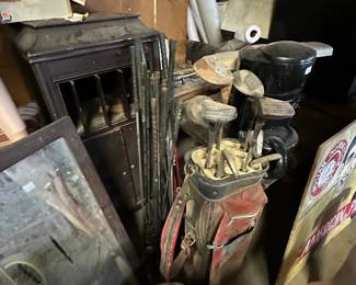 Old Golf Clubs
