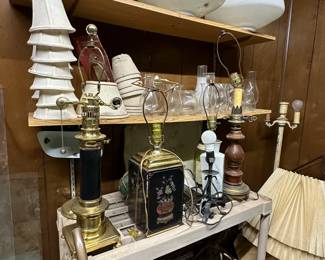 Lamp Shades and Globes