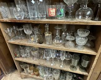 Lots of Glassware