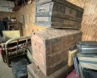 Antique Trunks - Ready to be recreated