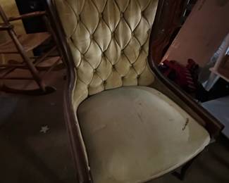 Vintage Tufted Chair