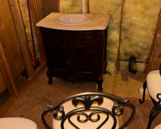 Bathroom Vanity / Chair