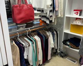 Women's clothing, shoes and handbags