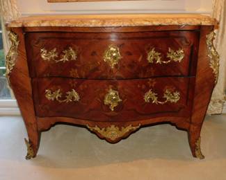 French marbletop commode
