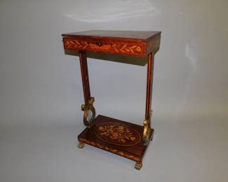 Dutch inlaid sewing table