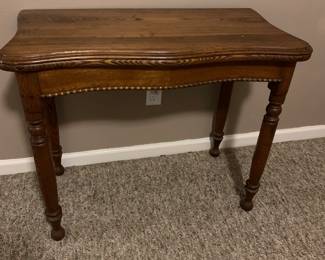 Solid wood antique table