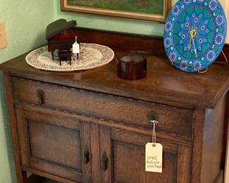Antique washstand matches dresser