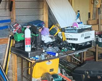 Lots of tools and items - will be staged before sale - keep checking back for staged pictures