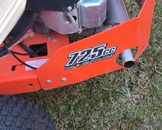 Back of Bad Boy Mower