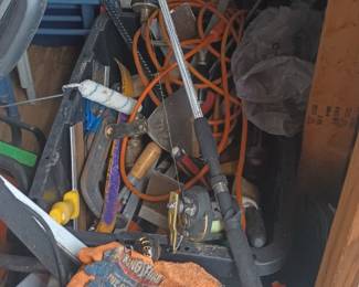 Lots of tools and items - will be staged before sale - keep checking back for staged pictures