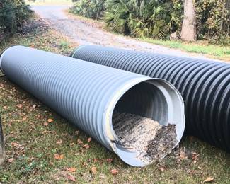 Drainage Pipes Approx 15ft