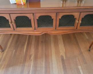 MCM CONSOLE TABLE