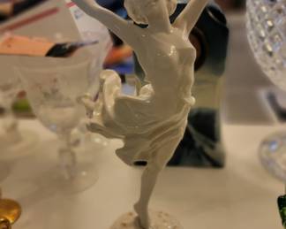 

VINTAGE JOY OF LIFE PORCELAIN FIGURINE HUTSCHENREUTHER BY KARL TUTTER